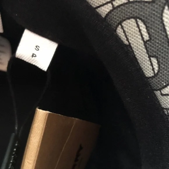 NWT Burberry TB Monogram Gray Bucket Hat size Small - Picture 7 of 9